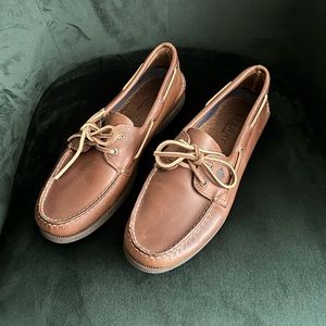 Sperry Topsider Mens Leather Boat Shoes